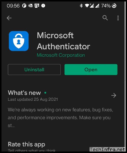 Microsoft Authenticator App Google Play Store